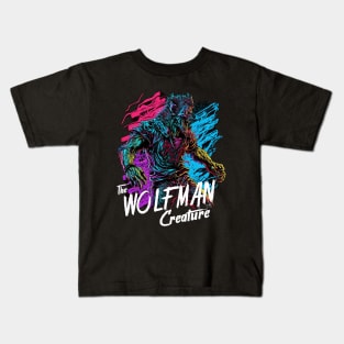 Wolfman Creature Kids T-Shirt